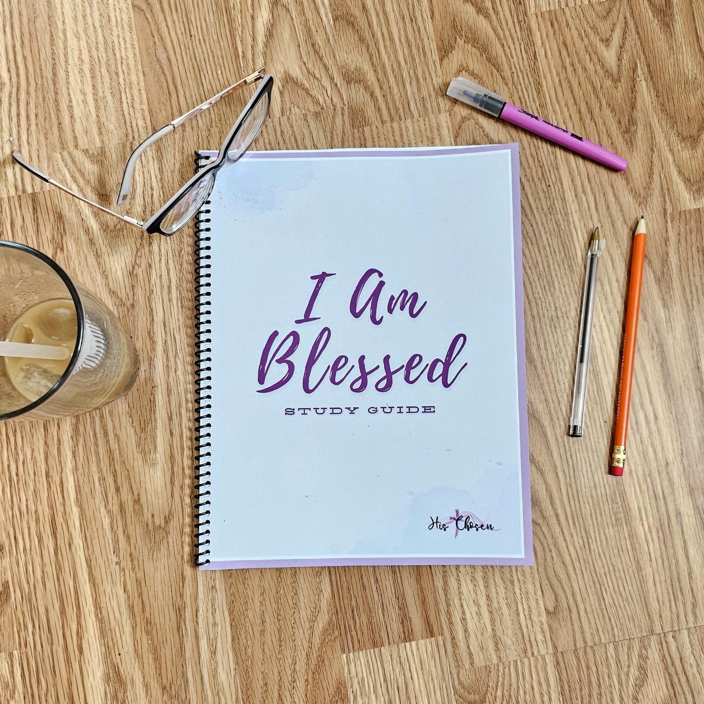 I Am Blessed Digital Printable Bible study guide - instant download Christian women's group book, beatitudes Jesus teaching, journaling