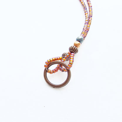 I Am Worthy 2-Strand Beaded Bible Bookmark