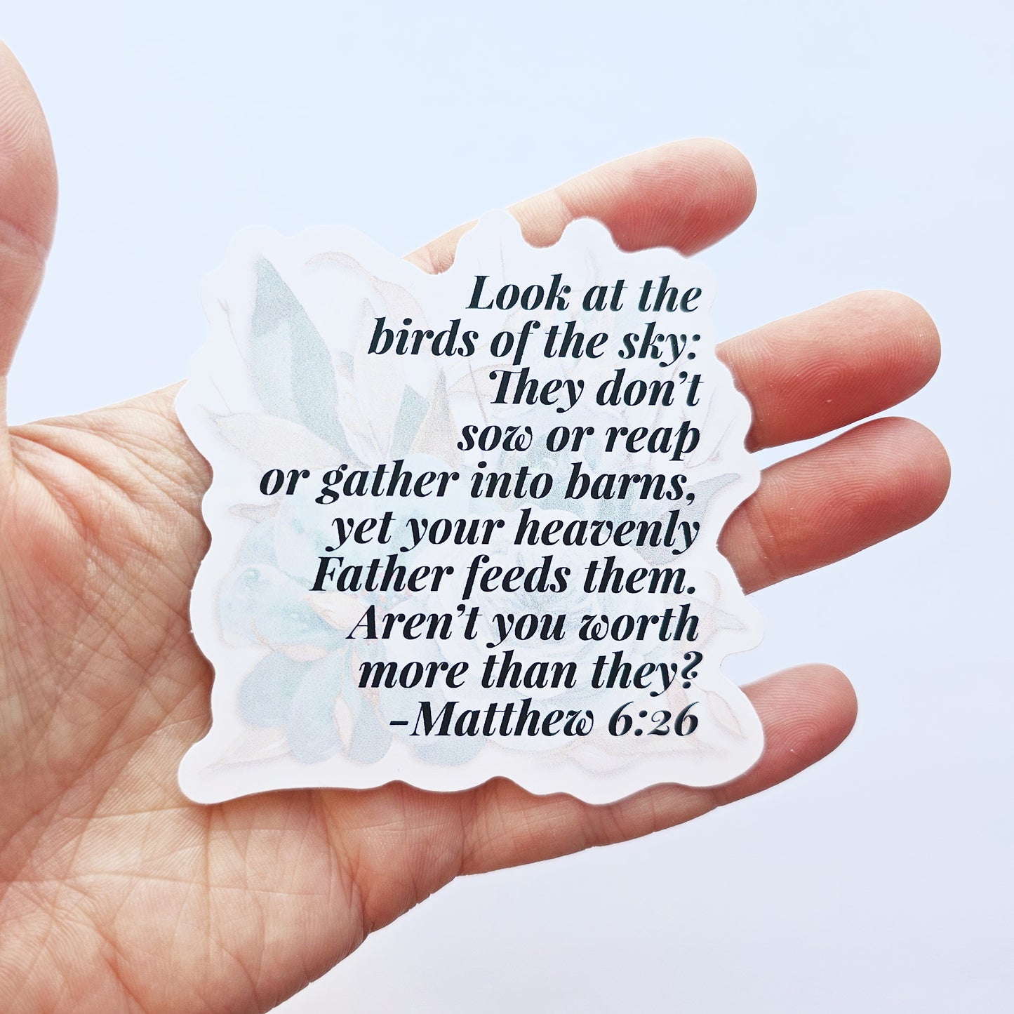 I Am Worthy Vinyl Stickers - 3 pack