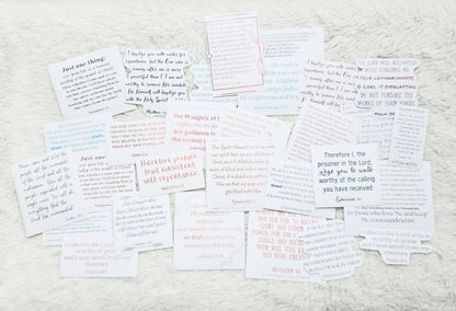 I Am Worthy Bible Journaling Sticker set