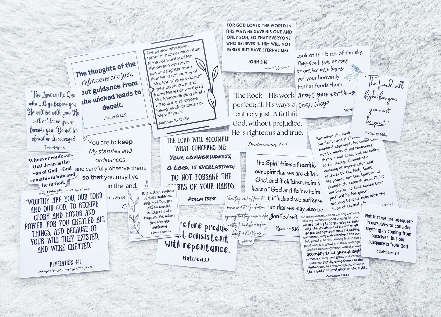 I Am Worthy Bible Journaling Sticker set