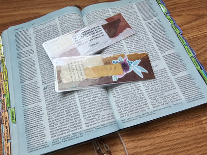 I Am Worthy Bookmark Handmade OOAK