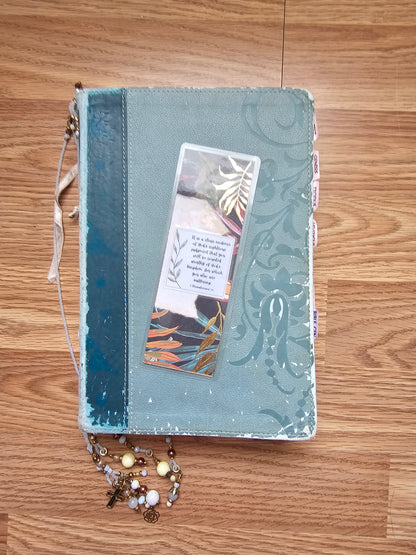 I Am Worthy Bookmark Handmade OOAK
