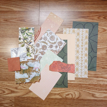 I Am Redeemed Creative bible study Handmade Journal Kit with Ephemera