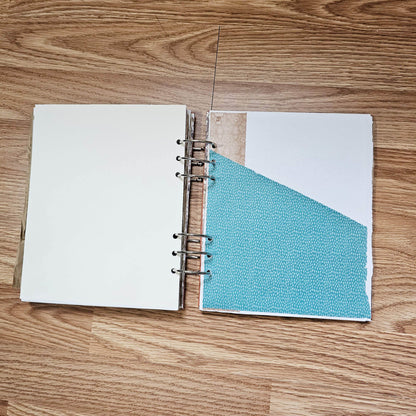 I Am Redeemed Creative bible study Handmade Journal Kit with Ephemera