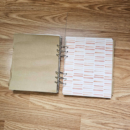I Am Redeemed Creative bible study Handmade Journal Kit with Ephemera