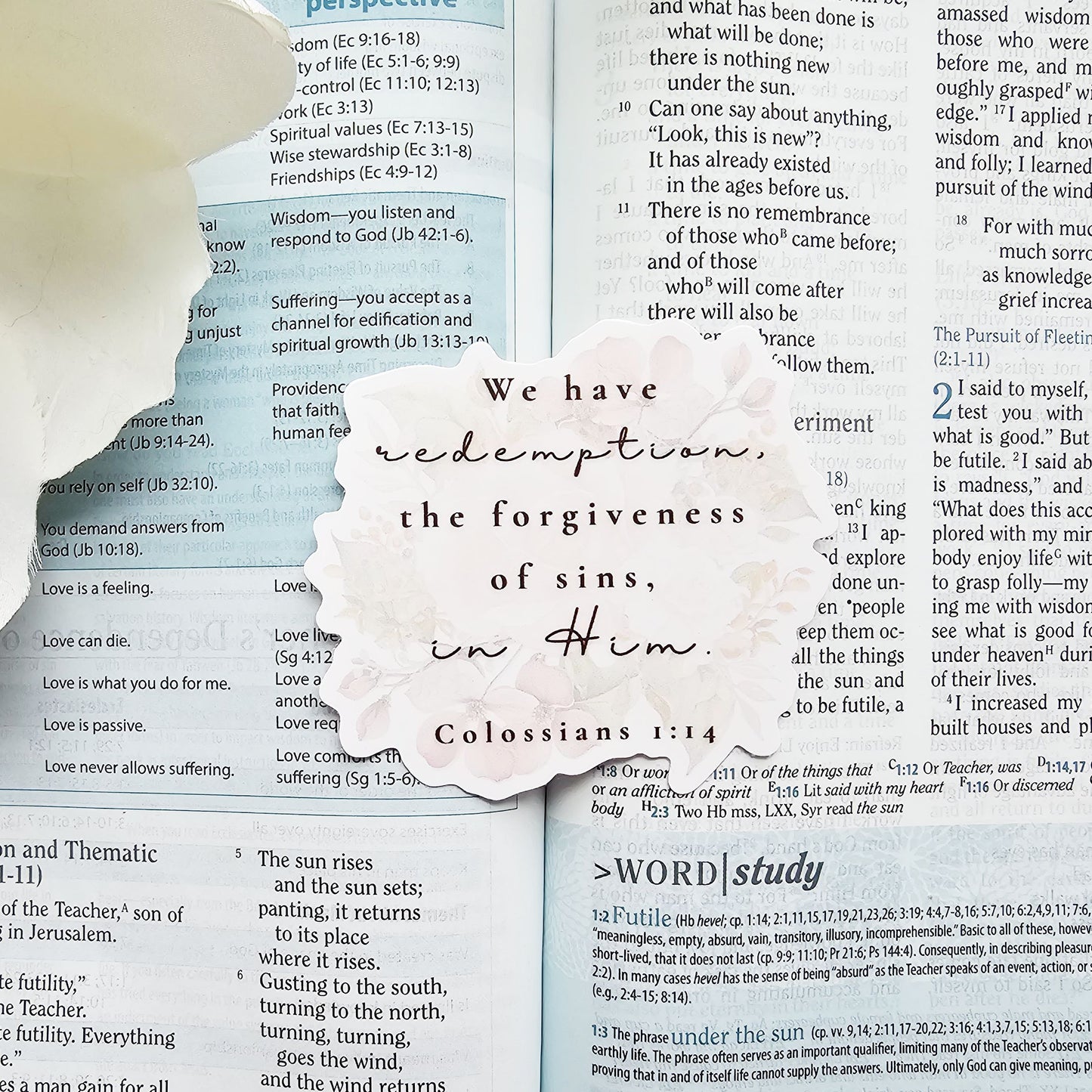 I Am Redeemed Vinyl Stickers - 3 pack