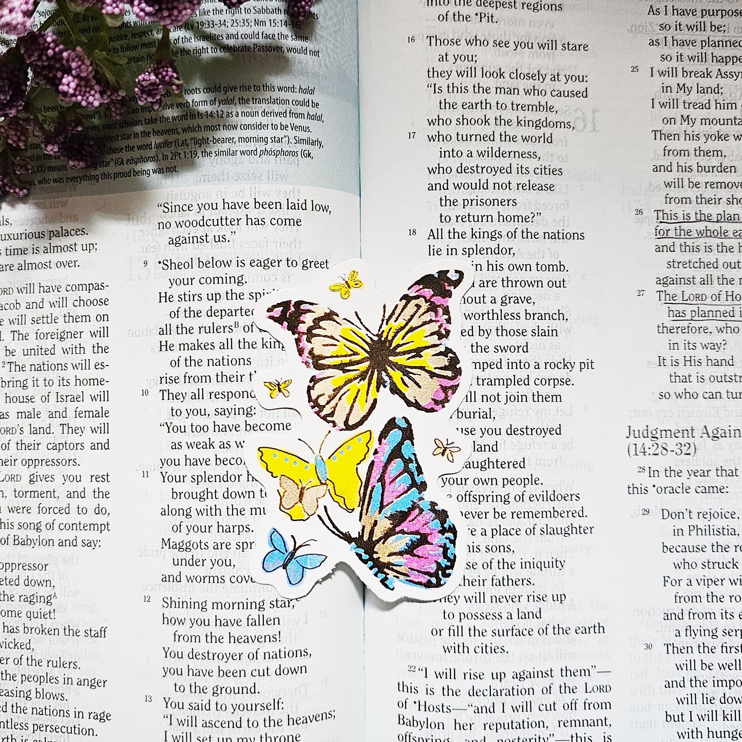 Bright Butterflies Vinyl Sticker Decal