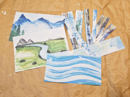 The Living Water Journaling Stickers for bible journaling