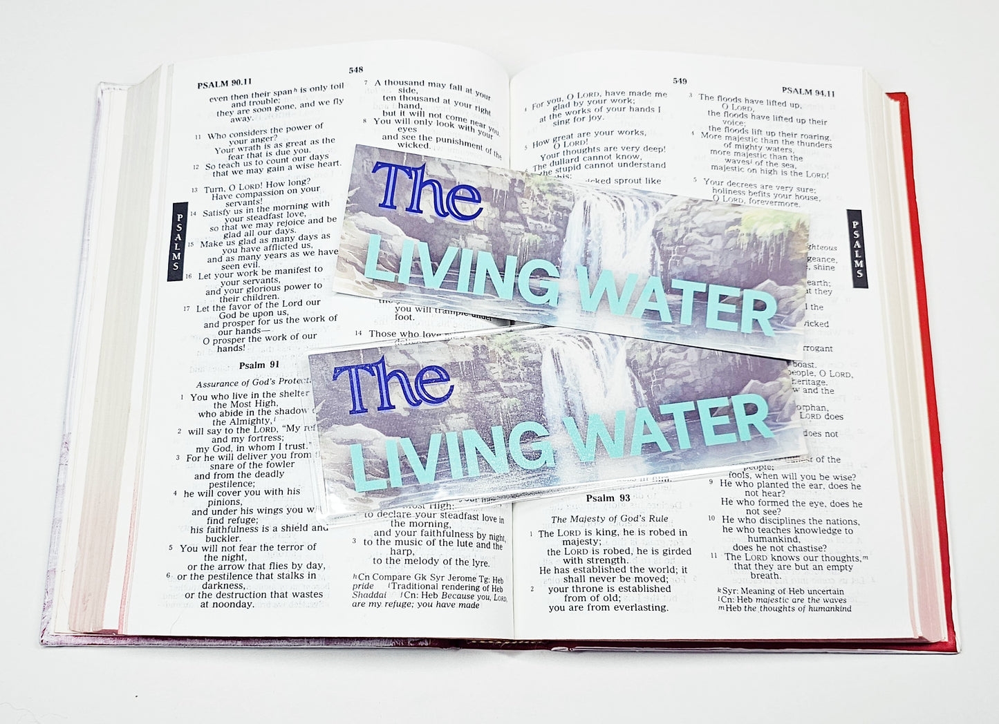 The Living Water Bible Study Bookmark