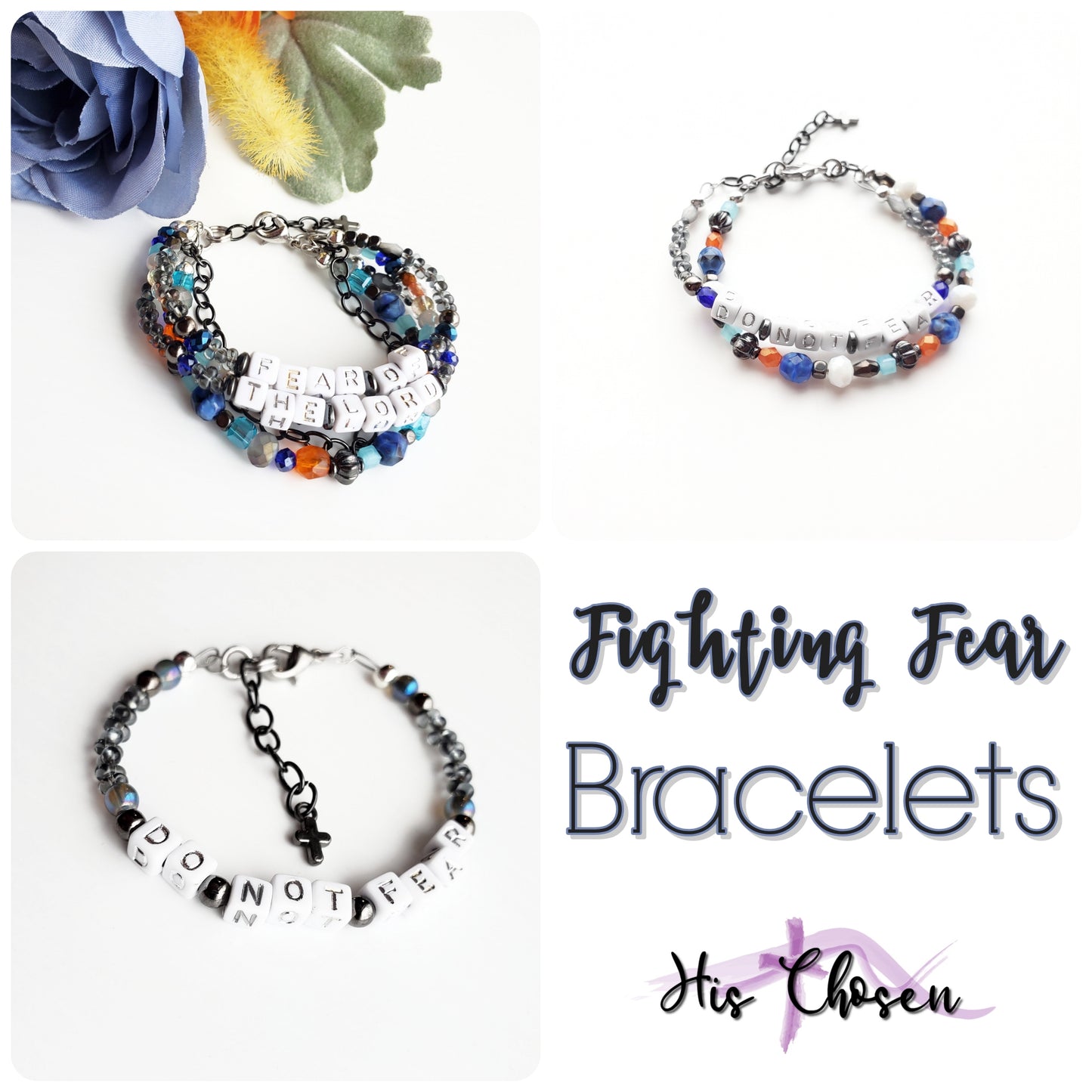 Do Not Fear Double Strand Bracelet