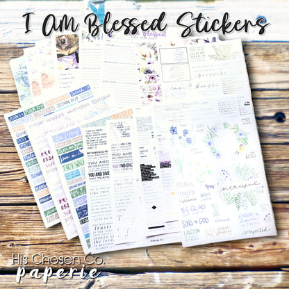 I Am Blessed Creative Bible Study Journal Kit