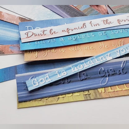 Fighting Fear Bible Journaling Stickers