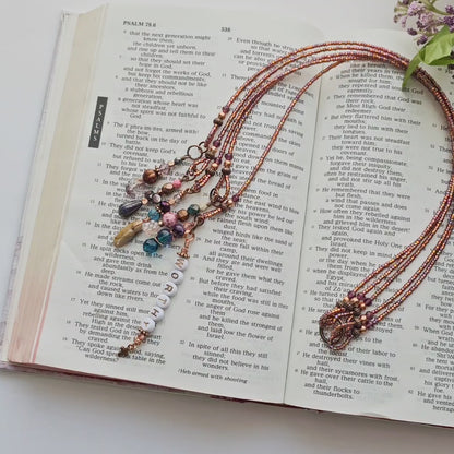 I Am Worthy 5-Strand Beaded Bible Bookmark