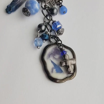 Fighting Fear Cluster Clip-On Charm